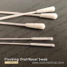 Disposable Virus collection Flocked Oral Nasal Swab